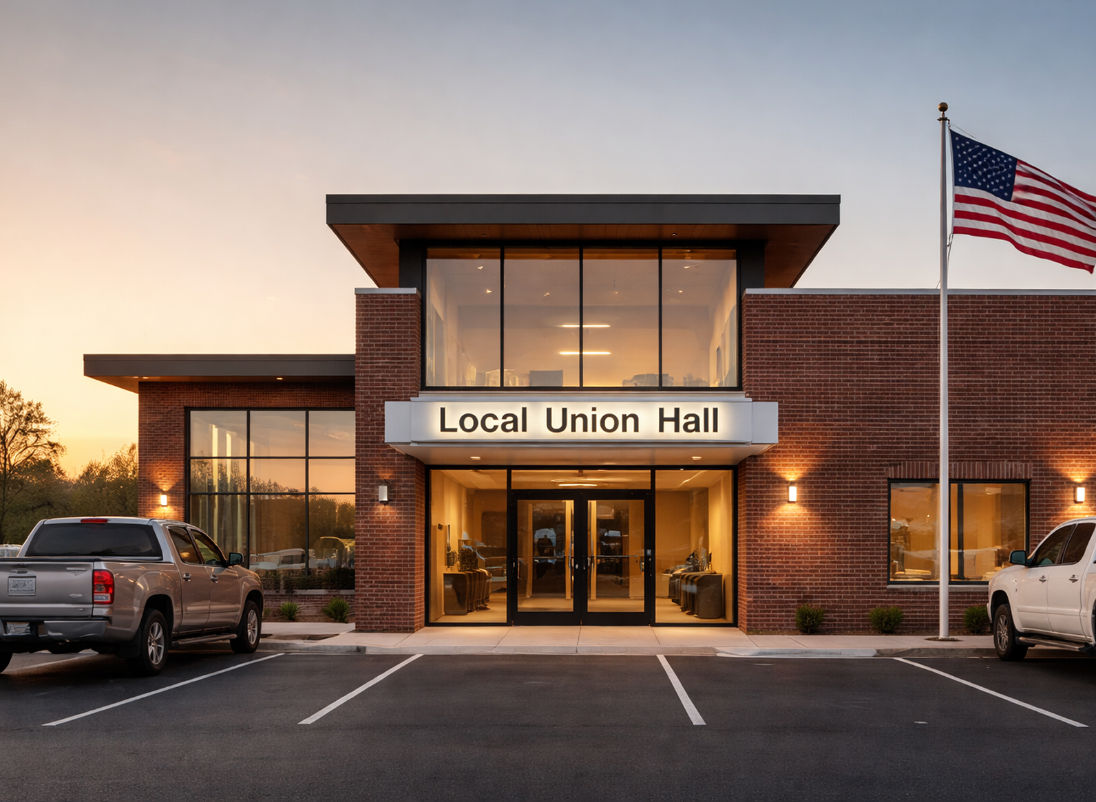 Local union hall building